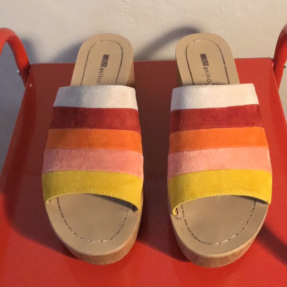 Matiko platform slide from Anthropologie.